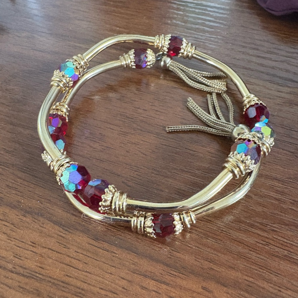 Vintage Miriam Haskell Wrap Bracelet